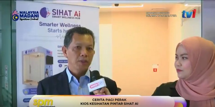 Sihat AI Featured on RTM National Television